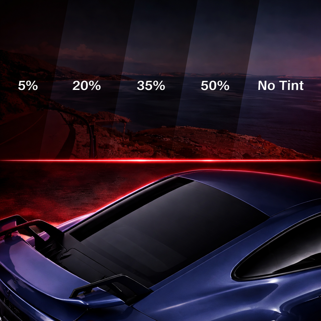 Rear Windshield Pre-Cut Tint for Vehicles 2000–2026