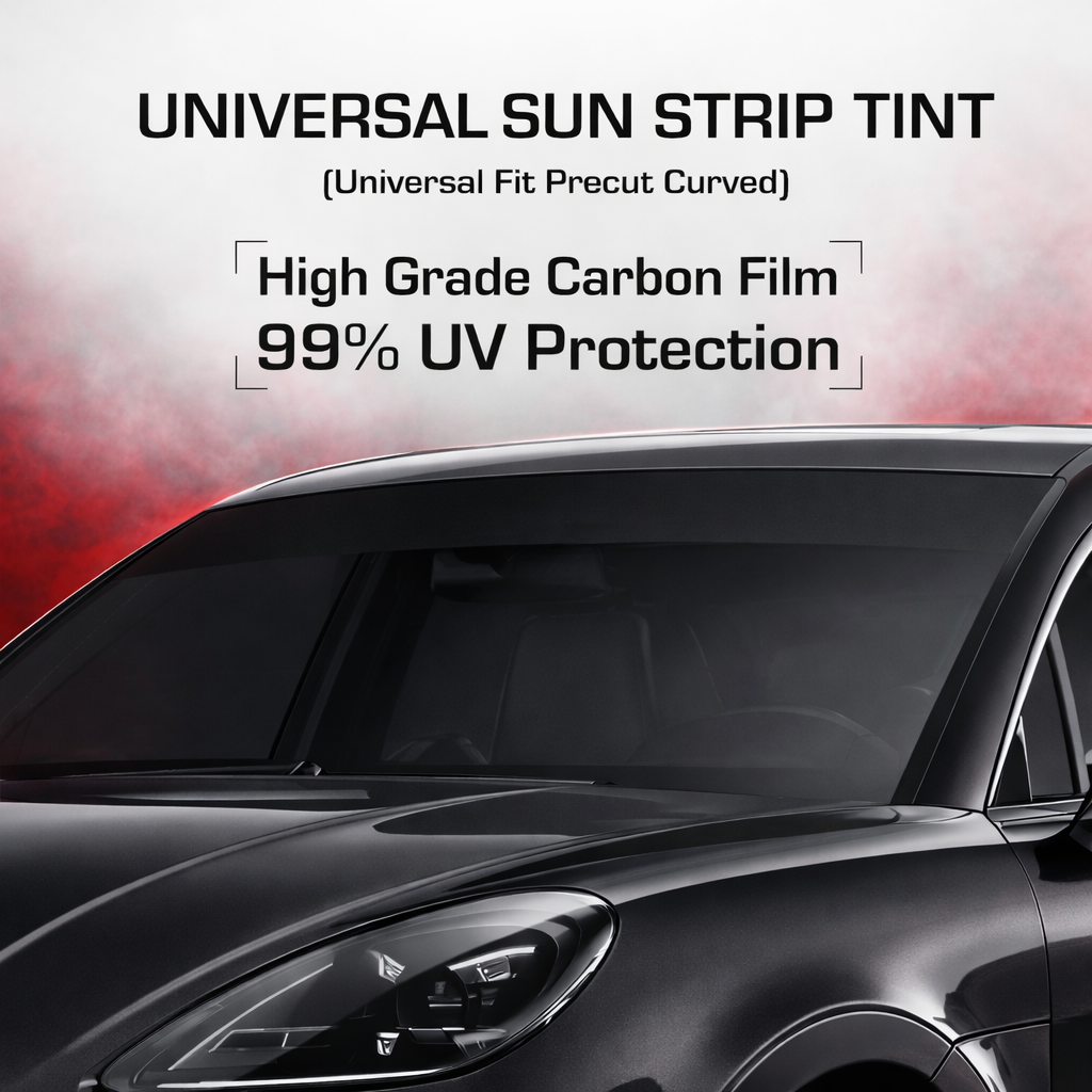 Universal Curved Pre-Cut Sun Strip Tint 5%