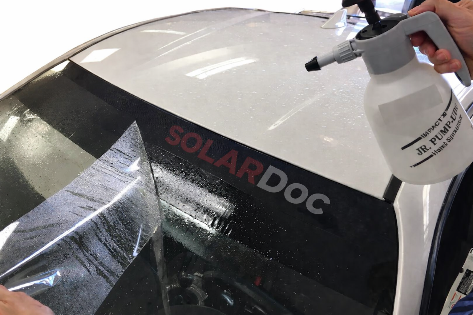 Universal Curved Pre-Cut Sun Strip Tint 5%