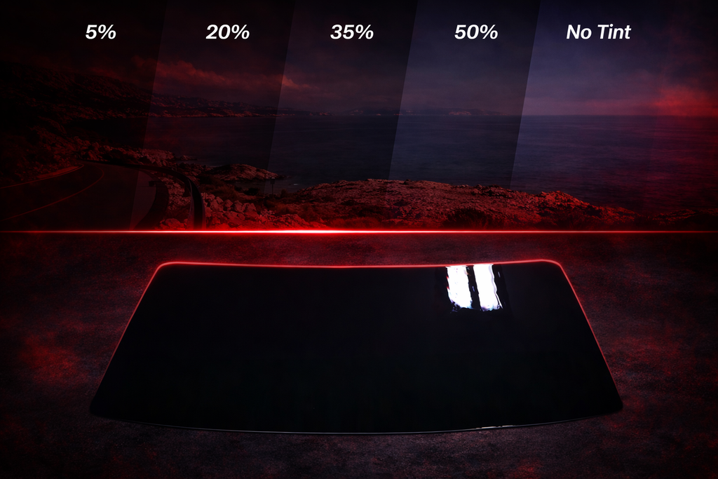 Rear Windshield Pre-Cut Tint for Vehicles 2000–2026