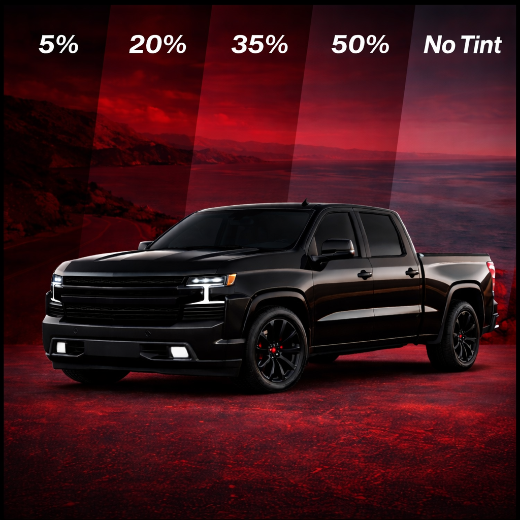 All Windows Pre-Cut Tint for Pickup Trucks 2000–2026