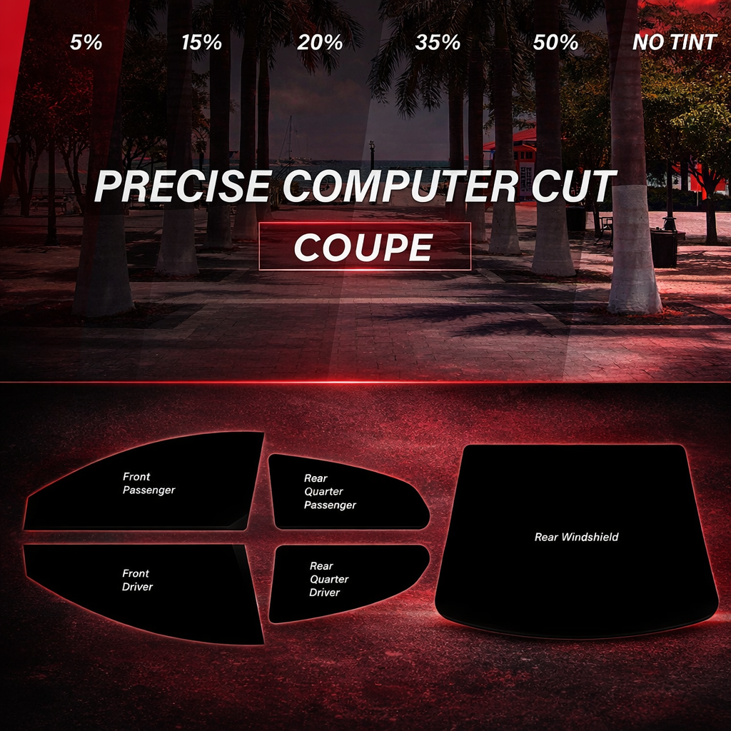 All Windows Pre-Cut Tint for Cars 2000–2026